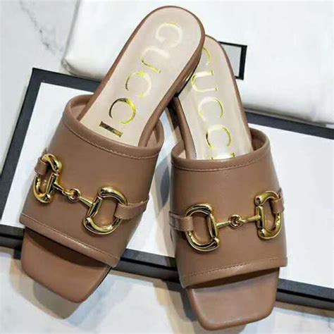 womens gucci slide sandals|affordable gucci slides.